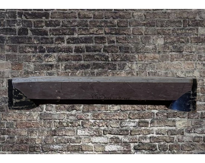 OLD FACTORY 1920'S SHELF #187665 Shipping is not a 1.00 Shipping is not free please contact us before purchase Thanks