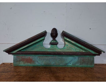 1860,s Zinc And Wood Door Topper # 194908 Shipping is not a 1.00 Shipping is not free please contact us before purchase Thanks