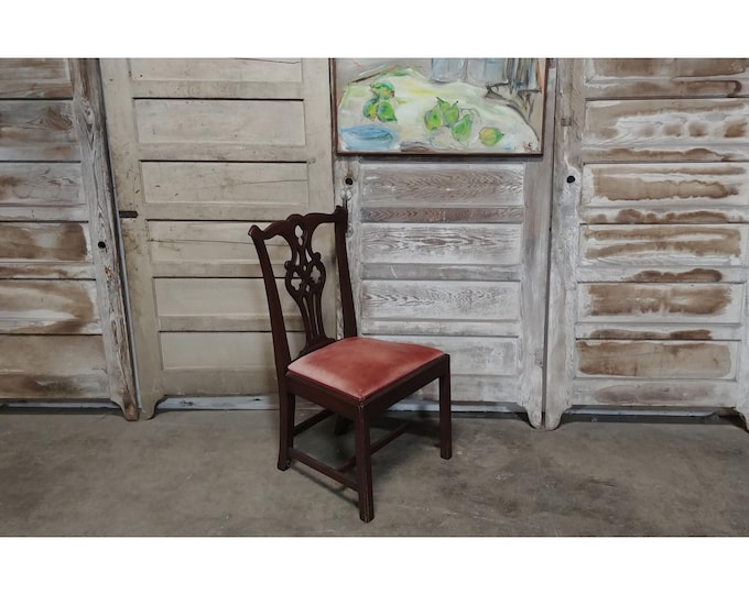 1850'S MAHOGANY CHAIR # 199397 Shipping is not a 1.00 Shipping is not free please contact us before purchase Thanks