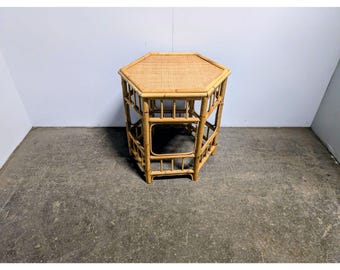 1950,S OCTAGONAL RATTAN TABLE # 200871 Shipping is not a 1.00 Shipping is not free please contact us before purchase Thanks