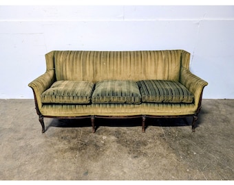 1890,s Mahogany Framed Six Legged Settee # 200790 Shipping is not a 1.00 Shipping is not free please contact us before purchase Thanks