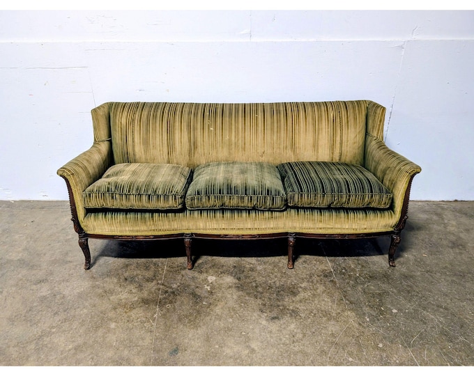 1890,s Mahogany Framed Six Legged Settee # 200790 Shipping is not a 1.00 Shipping is not free please contact us before purchase Thanks