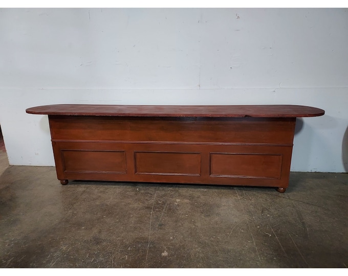 Counter / Bar With An Unusual Oval Top # 190686 Shipping is not free please conatct us before purchase Thanks