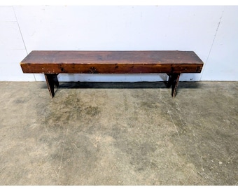 Simple Late 1800,s Vermont Boot Jack Bench # 201299 Shipping is not a 1.00 Shipping is not free please contact us before purchase Thanks