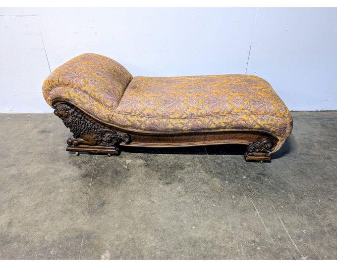 1850,S OAK CHAISE # 200558 Shipping is not a 1.00 Shipping is not free please contact us before purchase Thanks
