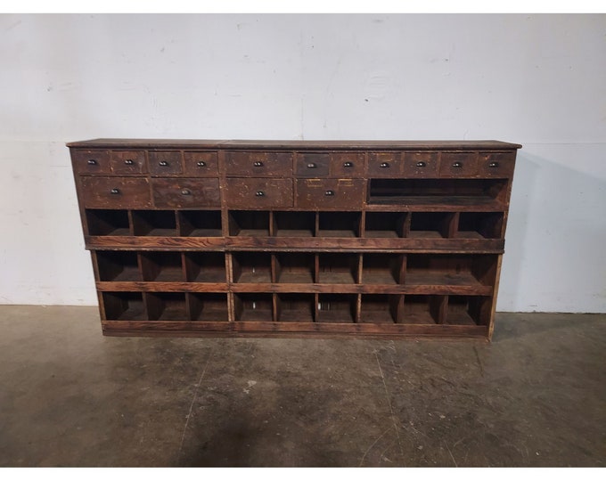 1890,s Vermont Hardware Store Cabinet # 193232 Shipping is not free please conatct us before purchase Thanks