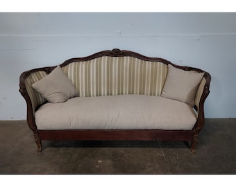1840'S FRENCH SETTEE #187772 Shipping is not a 1.00 Shipping is not free please contact us before purchase Thanks