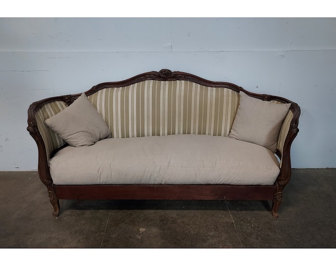 1840'S FRENCH SETTEE #187772 Shipping is not a 1.00 Shipping is not free please contact us before purchase Thanks