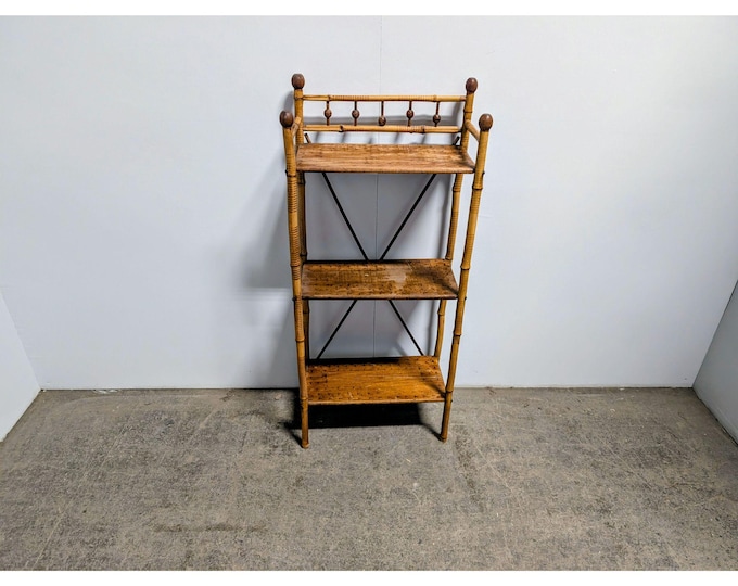 1880,s Three Tier Bamboo Shelving # 199546 Shipping is not a 1.00 Shipping is not free please contact us before purchase Thanks