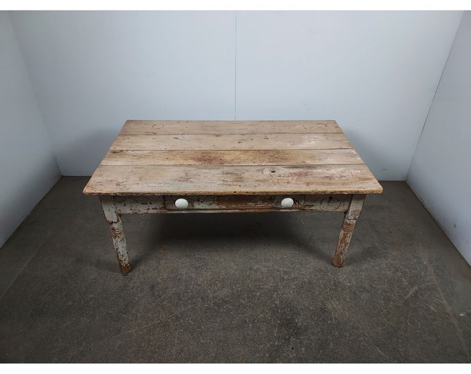 Mid 1800,s One Drawer Coffee Table # 194166 Shipping is not free please conatct us before purchase Thanks