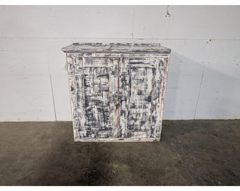Unique Mid 1800,s Pained Cabinet # 196765 Shipping is not a 1.00 Shipping is not free please contact us before purchase Thanks
