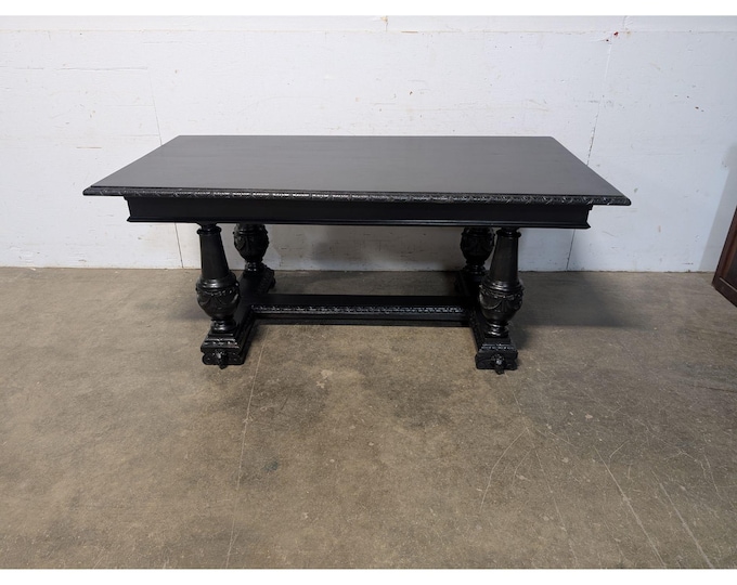 Mid 1800,s Painted Library Table # 198933 Shipping is not a 1.00 Shipping is not free please contact us before purchase Thanks