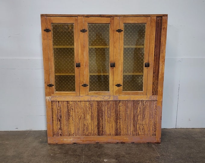 RARE 1800,s Double Sided Cupboard # 181923 Shipping is not free please conatct us before purchase Thanks