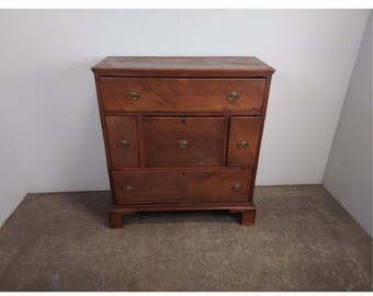 Early Unusual 1800,s Walnut Chest Of Drawers # 195619 Shipping is not a 1.00 Shipping is not free please contact us before purchase Thanks