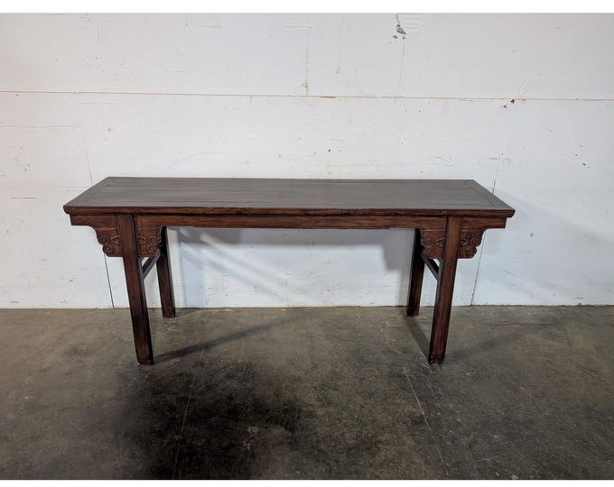 Simple 1900,s Elm Wood Altar Table # 197237 Shipping is not a 1.00 Shipping is not free please contact us before purchase Thanks