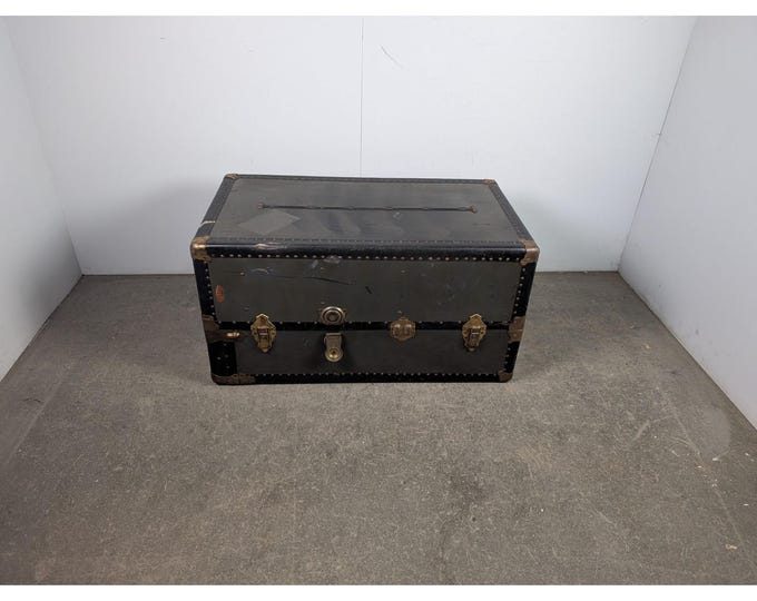 Late 1800,s Travel Trunk Wardrobe # 196167 Shipping is not a 1.00 Shipping is not free please contact us before purchase Thanks