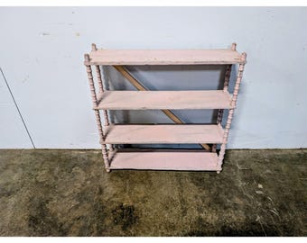 Mid 1800,s Four Tier Spool Shelf # 200911 Shipping is not a 1.00 Shipping is not free please contact us before purchase Thanks