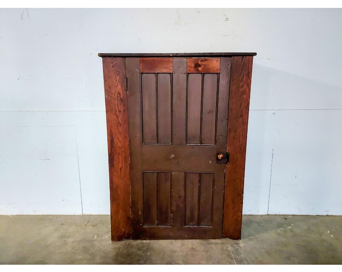Unusual Mid 1800,s One Door Cabinet # 194021 Shipping is not a 1.00 Shipping is not free please contact us before purchase Thanks