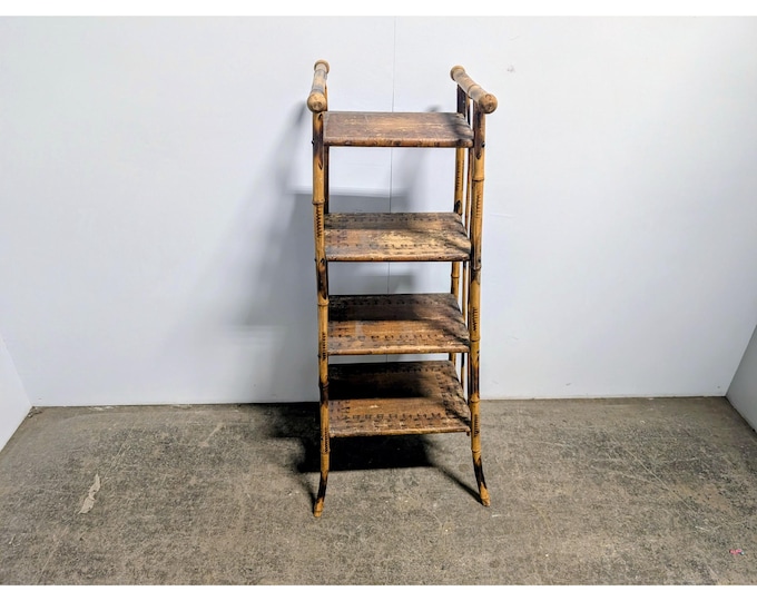 1920,S BURNT BAMBOO SHELF # 200489 Shipping is not a 1.00 Shipping is not free please contact us before purchase Thanks