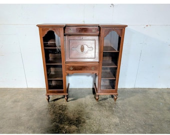 1890,S MAHOGANY BOOKCASE # 198100 Shipping is not a 1.00 Shipping is not free please contact us before purchase Thanks