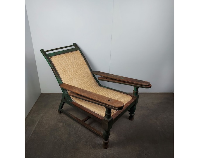 Mid 1800's British Colonial Plantation Chair # 190245 Shipping is not a 1.00 Shipping is not free please contact us before purchase Thanks