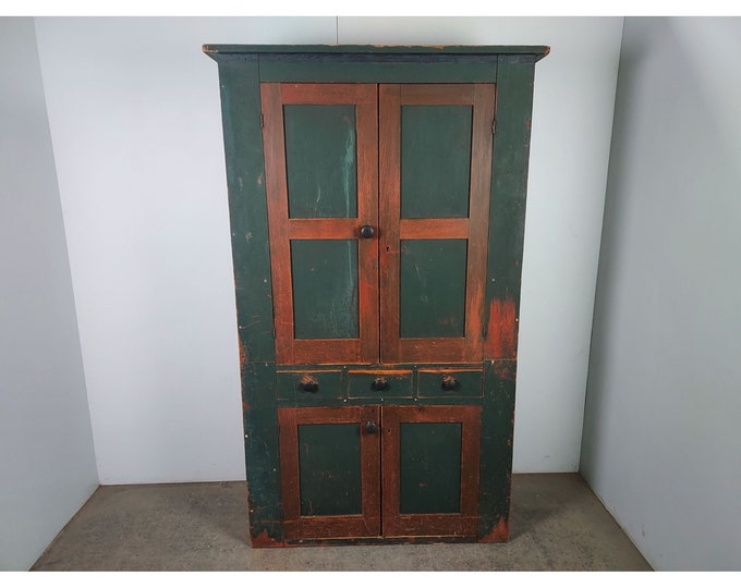 Mid 1800,s Four Door Cabinet # 194155  Shipping is not free please conatct us before purchase Thanks