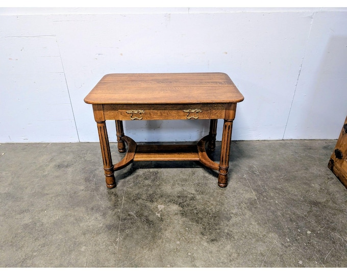 1890,s Two Drawer Oak Writing Table # 201169 Shipping is not a 1.00 Shipping is not free please contact us before purchase Thanks