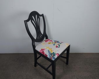 1940,s Painted Mahogany Side Chair # 195557 Shipping is not a 1.00 Shipping is not free please contact us before purchase Thanks