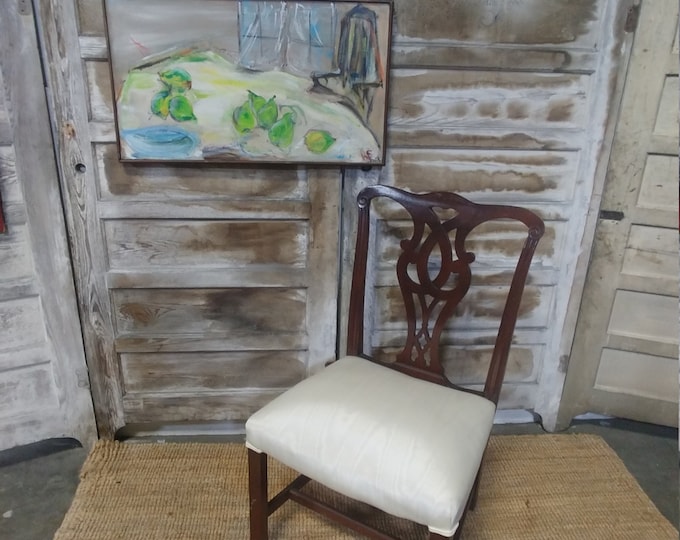 1900'S MAHOGANY SIDE CHAIR # 182099 Shipping is not a 1.00 Shipping is not free please contact us before purchase Thanks