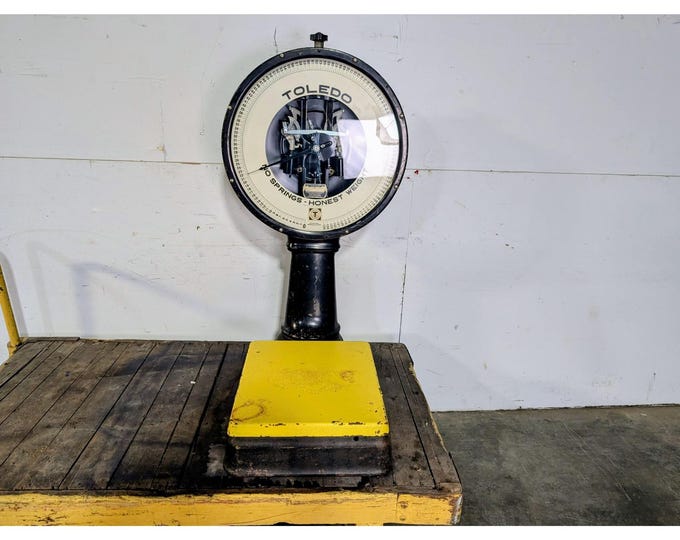 1900,s TOLDEO SCALE # 197729 Shipping is not a 1.00 Shipping is not free please contact us before purchase Thanks