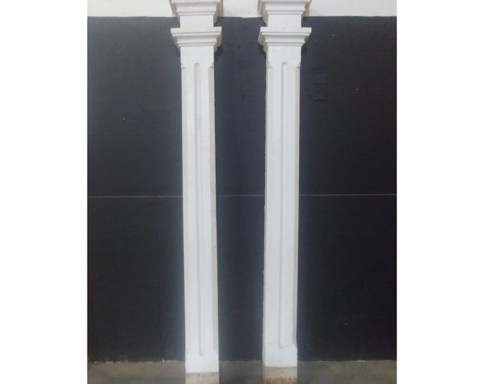 Pair Of 1840's Column's # 183665 Shipping is not a 1.00 Shipping is not free please contact us before purchase Thanks
