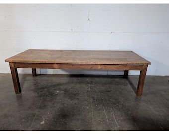 Late 1800,s Scrubbed Oak Kitchen Prep Table # 197612 Shipping is not a 1.00 Shipping is not free please contact us before purchase Thanks