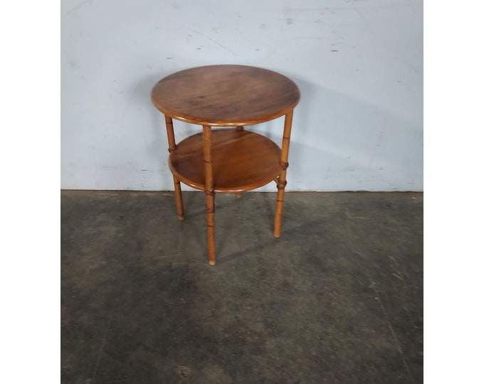 1950,s Heywood Wakefield Two Tier Table # 194396 Shipping is not free please conatct us before purchase Thanks