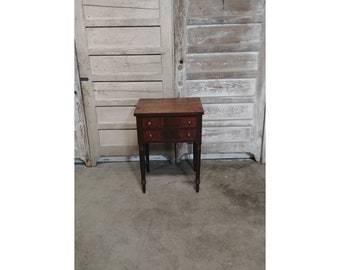 Two Drawer 1850's Mahogany Table # 186071
