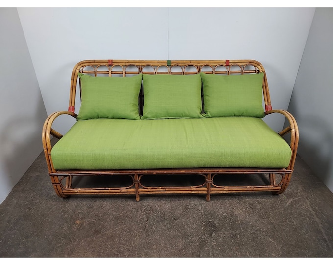 1940,S RATTAN SETTEE # 188568 Shipping is not free please conatct us before purchase Thanks