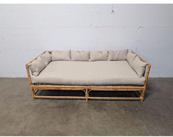 1950,S BAMBOO SETTEE / BED # 198650 Shipping is not a 1.00 Shipping is not free please contact us before purchase Thanks