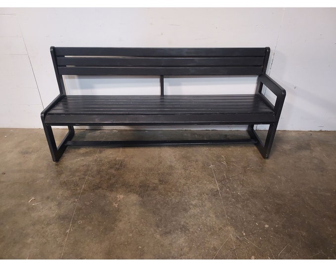 Slatted Court House Bench # 191599 Shipping is not free please conatct us before purchase Thanks