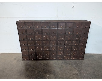 1900,s 63 Drawer Cabinet From A Hardware Store # 196446 Shipping is not a 1.00 Shipping is not free please contact us before purchase Thanks