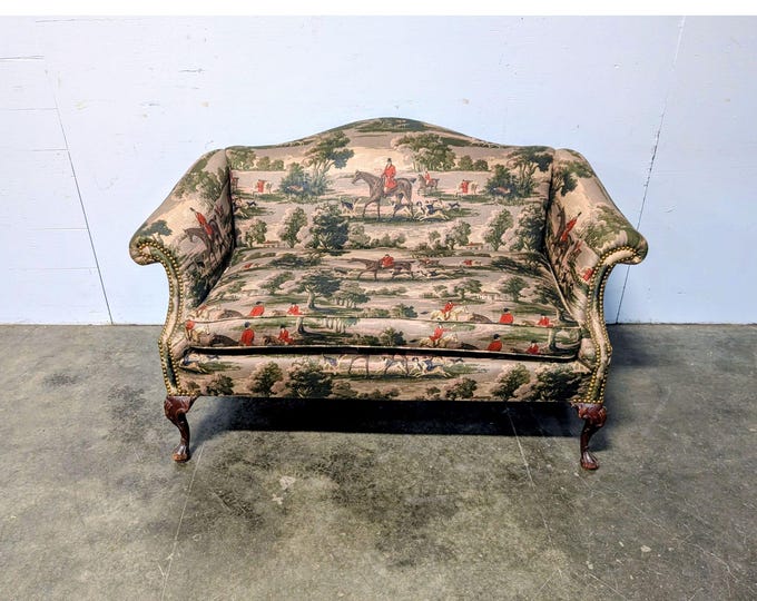 1920,S CAMEL BACK SETTEE # 201448 Shipping is not a 1.00 Shipping is not free please contact us before purchase Thanks