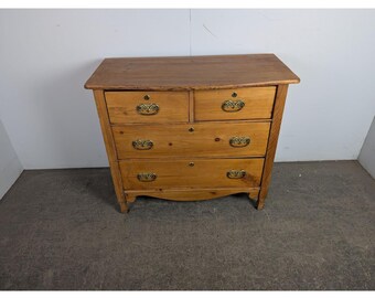 Simple 1900,s Four Drawer Pine Chest Of Drawers # 196471 Shipping is not a 1.00 Shipping is not free please contact us before purchase