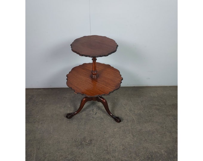 1920,s Two Tier Mahogany Tea Table # 194019  Shipping is not free please conatct us before purchase Thanks