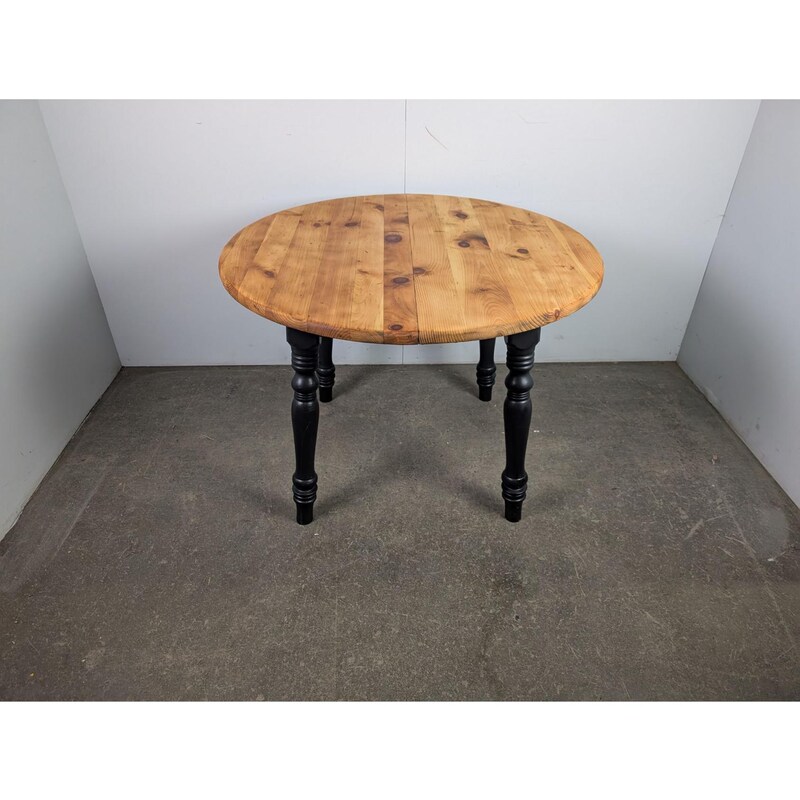 Antique Pine Dining Table - Etsy