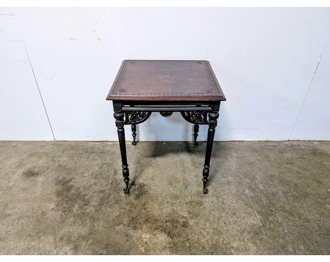 1860,S ELEGANT MAHOGANY TABLE # 200976 Shipping is not a 1.00 Shipping is not free please contact us before purchase Thanks