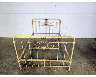 1900,S IRON BED # 197373 Shipping is not a 1.00 Shipping is not free please contact us before purchase Thanks
