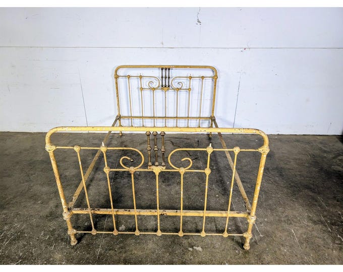 1900,S IRON BED # 197373 Shipping is not a 1.00 Shipping is not free please contact us before purchase Thanks