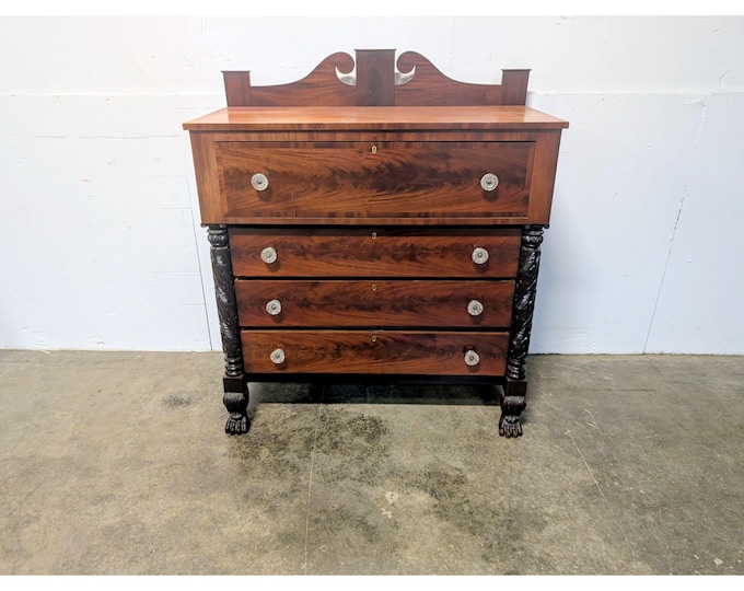 1840,s Cherry And Mahogany Four Drawer Chest Of Drawers # 200708 Shipping is not a 1.00 Shipping is not free please contact us