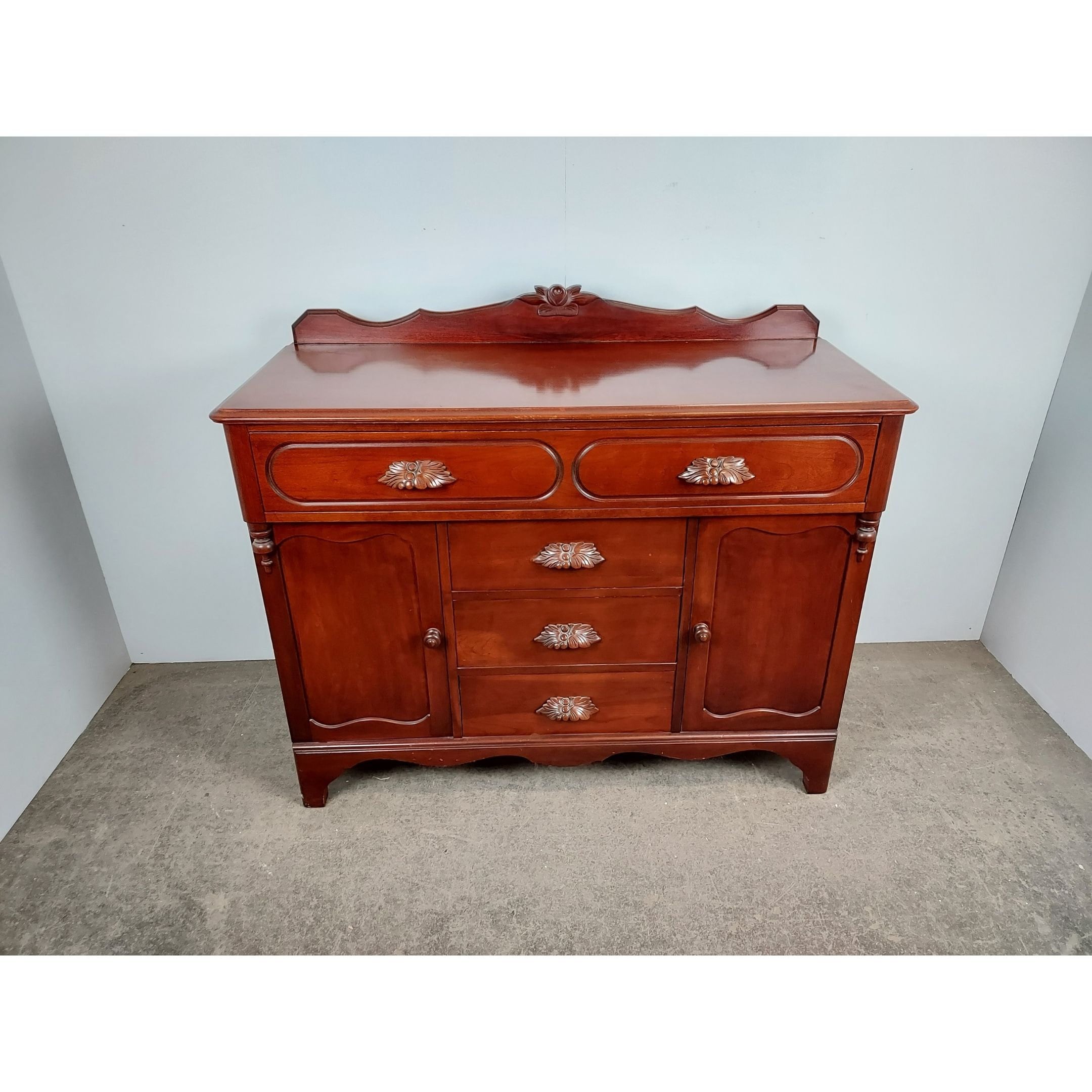 Cherry buffet cabinet discount