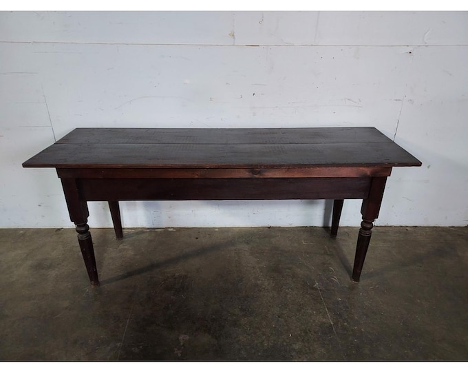 Mid 1800,s Two Board Farm Table # 195678 Shipping is not a 1.00 Shipping is not free please contact us before purchase Thanks