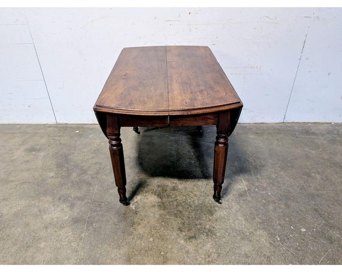 Mid 1800,s Walnut Drop Leaf Table # 198302 Shipping is not a 1.00 Shipping is not free please contact us before purchase Thanks