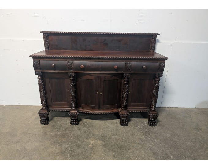 1830,S MAHOGANY SIDEBOARD # 199864 Shipping is not a 1.00 Shipping is not free please contact us before purchase Thanks